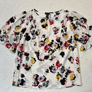 Ann Taylor Floral Blouse